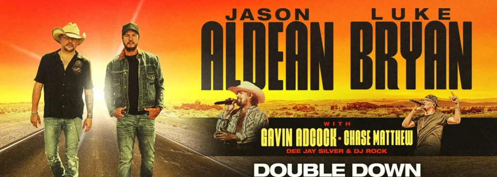 Luke Bryan & Jason Aldean at Petco Park